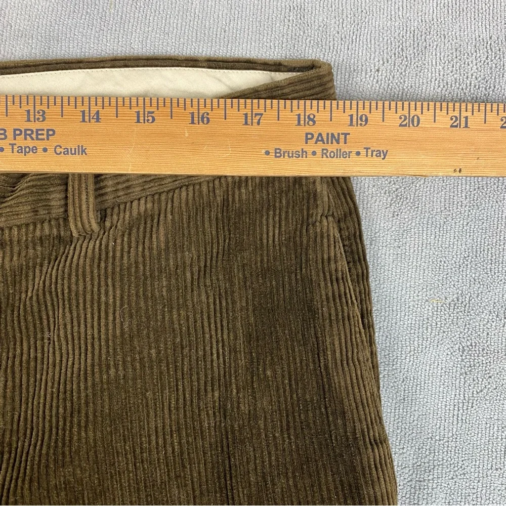 Baracuta Brown Flat Front Corduroy Pants in men's size 38x32 (actual 38x31)